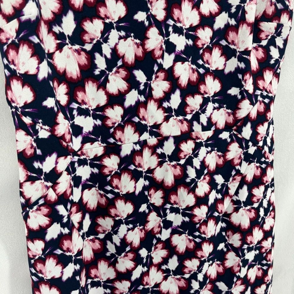 Banana Republic Floral Mini Dress - Navy and Pink - Picture 7 of 11